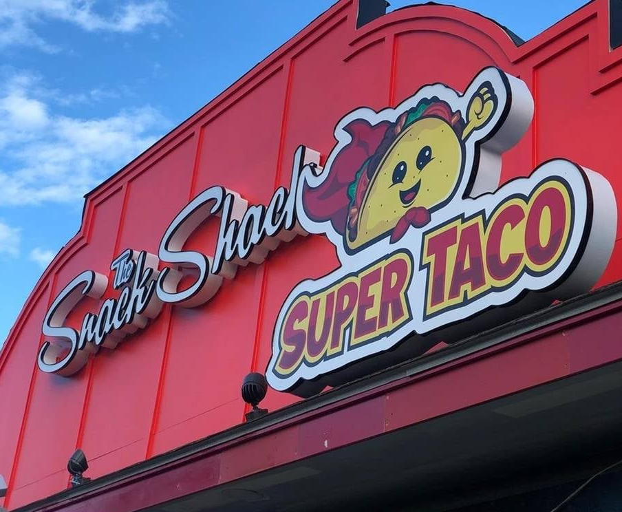 Super Taco storefront in Salem, Massachusetts
